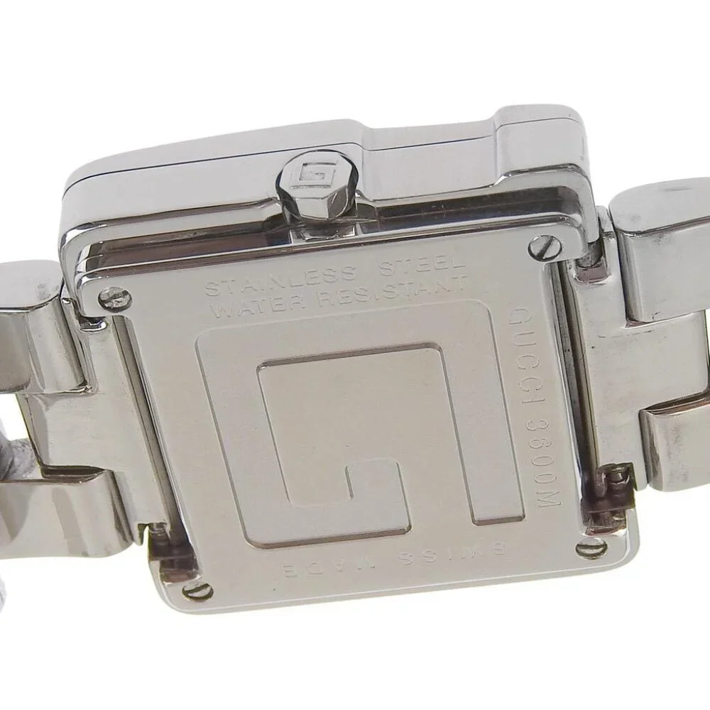GUCCI Watches 4600L Silver Stainless Steel Quartz Analog display Women